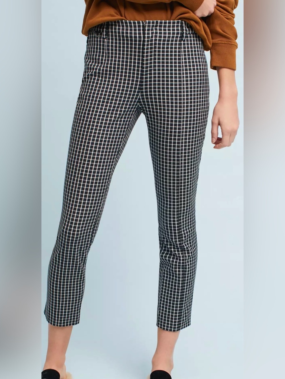 Sanctuary Houndstooth Pull On Ponte Leggings Pants NWT